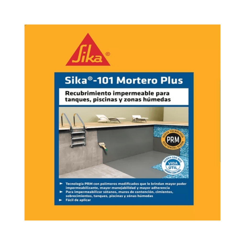 Sika Mortero Plus Gris Kg Gavar