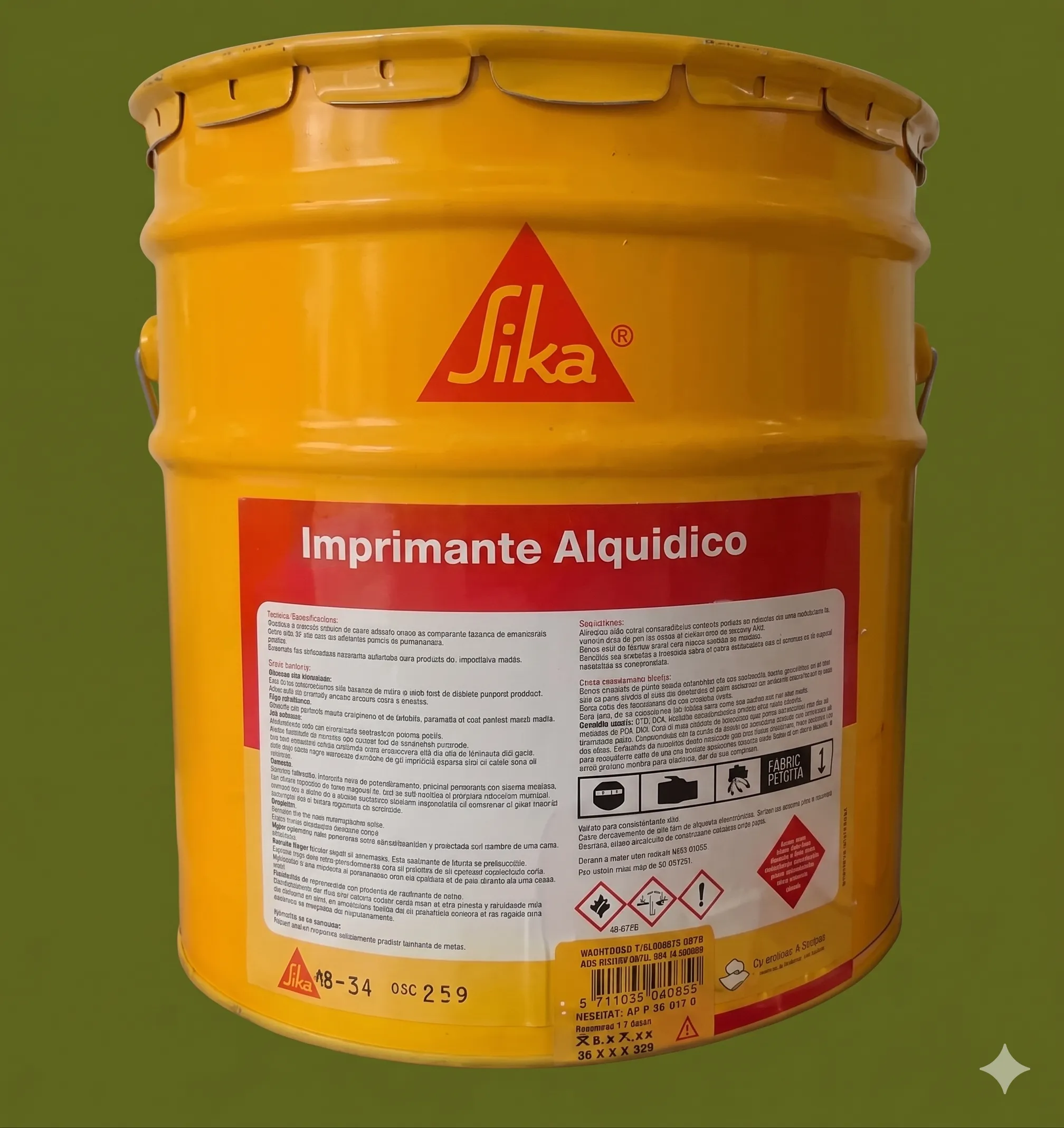 Imprimante alquídico