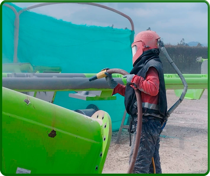 Resultado final del proceso de aislamiento térmico industrial