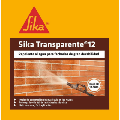 Sika Transparente 12 Etiqueta