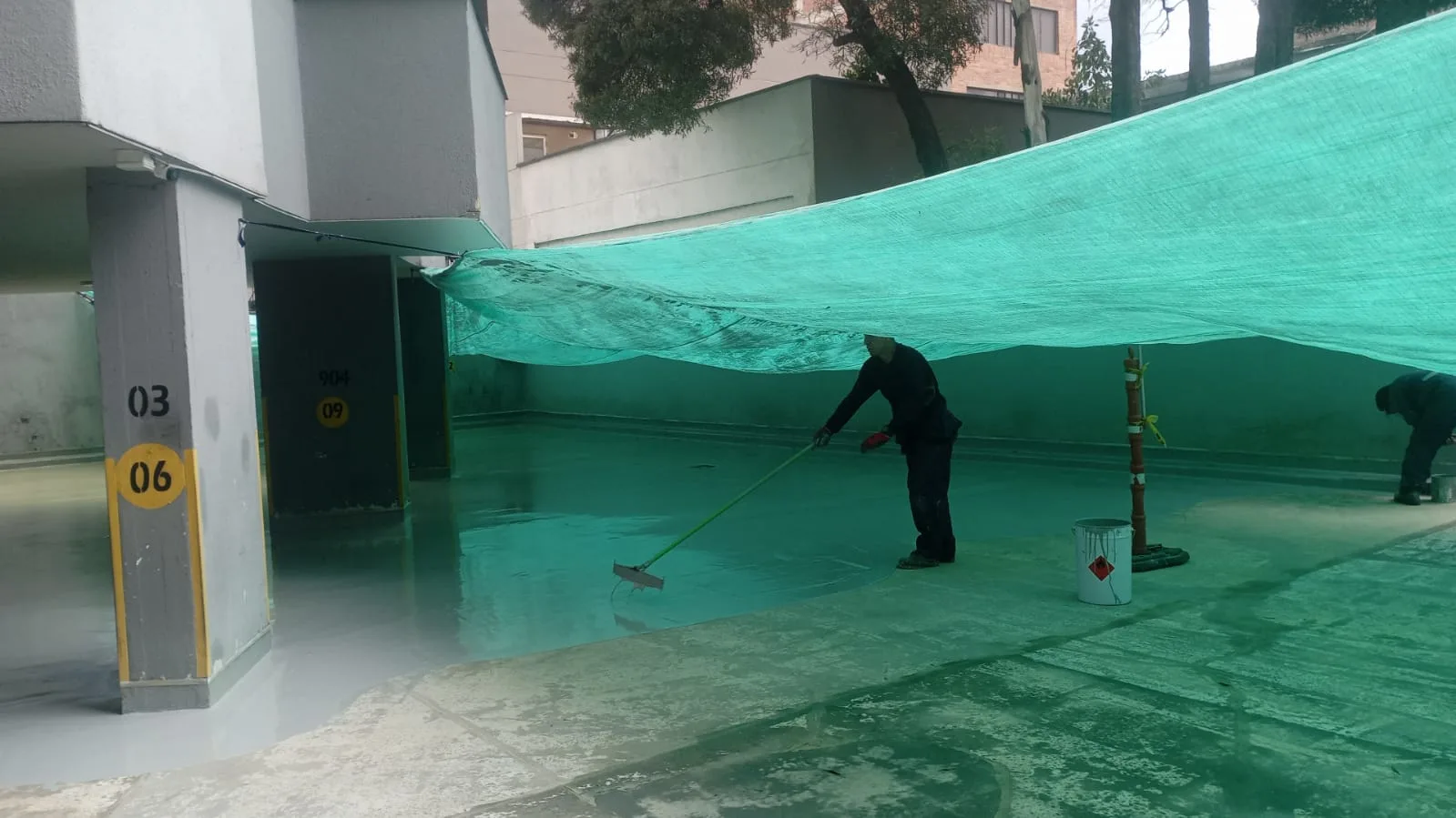 Impermeabilizacion de parqueadero